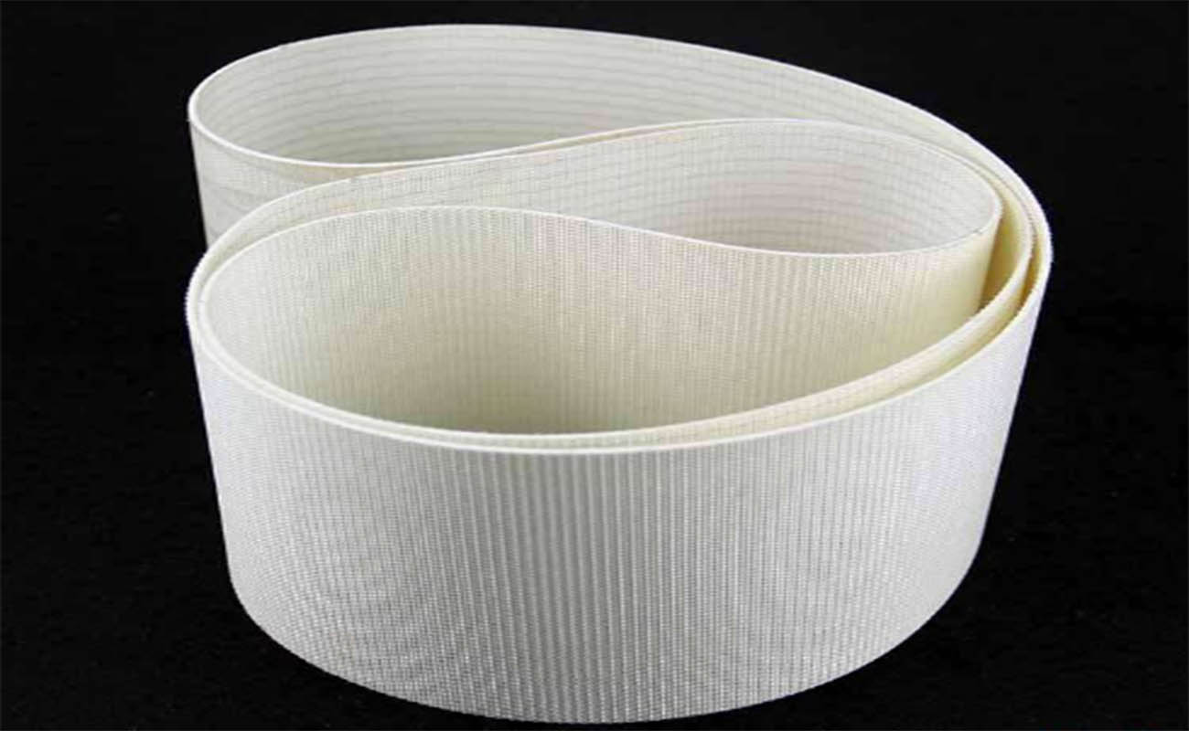 PU白色雙面紗輸送帶