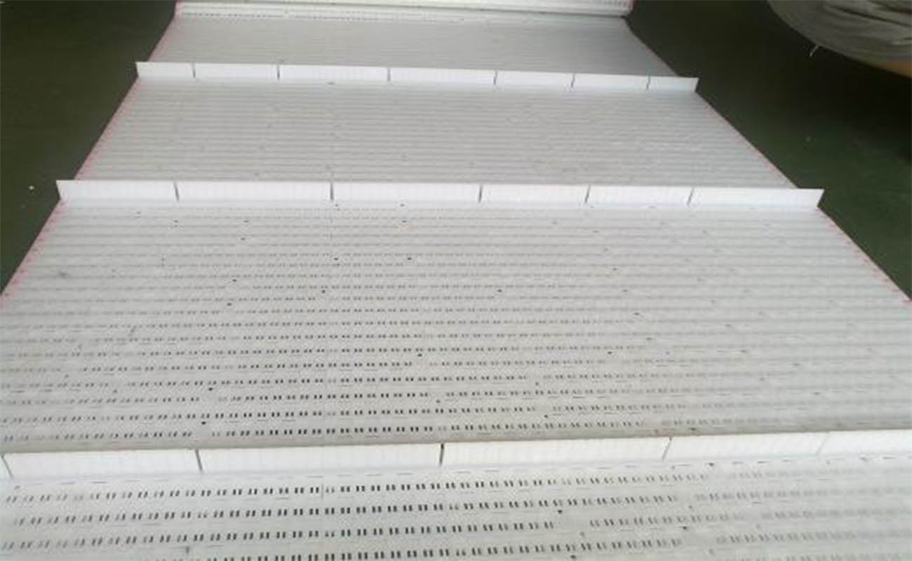 白色鏈板帶（加擋板）